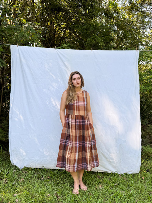 Banksia Dress | Rust Check