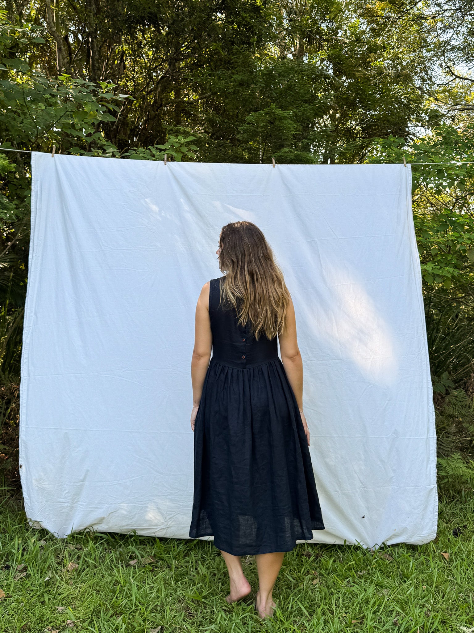 Banksia Dress | Navy *PREORDER*