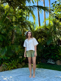 Bowie Shorts | Matcha Check